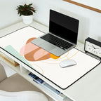 Soft Abstract Shapes 13 Desk Mat Gallery Image 2