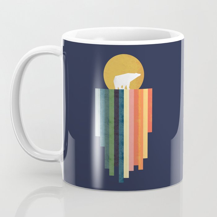 Polar bear on ice cream Coffee Mug Gallery Image 3