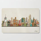 tulsa skyline Cutting Board Gallery Image 1