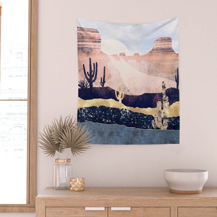 Autumn Desert Wall Tapestry Gallery Image 2
