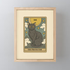 The Protector Mini Art Print Gallery Image 1