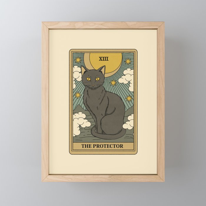 The Protector Mini Art Print Gallery Image 1
