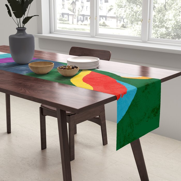 It is the fog Table Runner Gallery Image 2