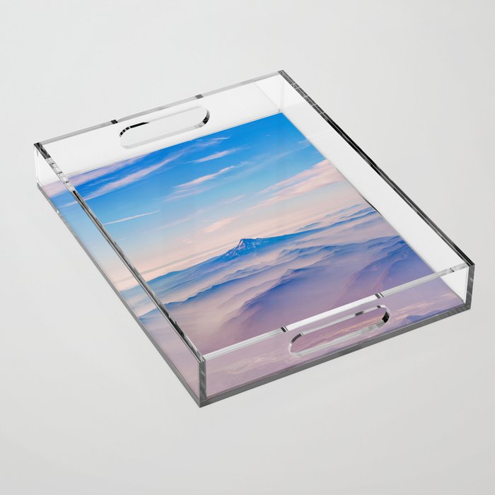 PURPLE MOUNTAINS Acrylic Tray Gallery Image 1