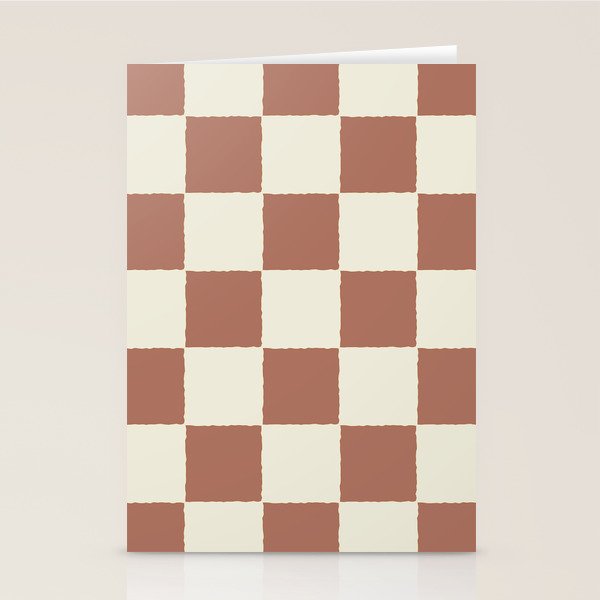 DESERT CHECKER CLAY Stationery Card Gallery Image 2