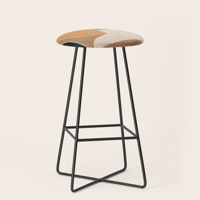 Modern Abstract Minimal Shapes 211 Stool Gallery Image 1
