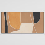 Modern Abstract Minimal Shapes 211 Desk Mat Gallery Image 3