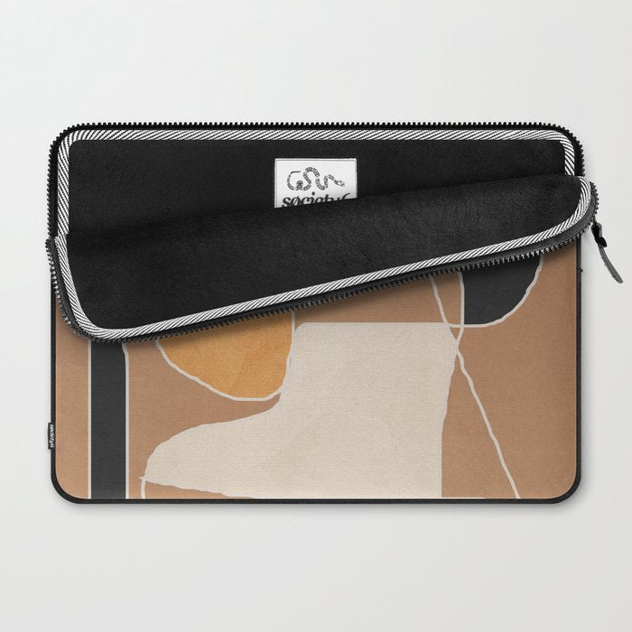 Modern Abstract Minimal Shapes 211 Laptop Sleeve Gallery Image 2