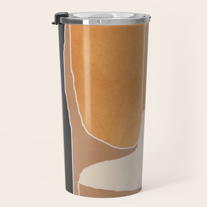 Modern Abstract Minimal Shapes 211 Travel Mug Gallery Image 3