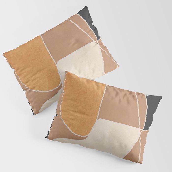 Modern Abstract Minimal Shapes 211 Pillow Sham Gallery Image 3