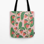 Strawberry plants Tote Bag Gallery Image 1