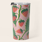 Strawberry plants Travel Mug Gallery Image 3