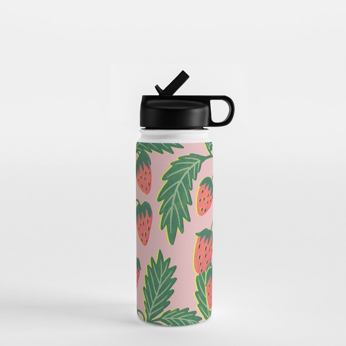 Strawberry plants Water Bottle Gallery Image 1