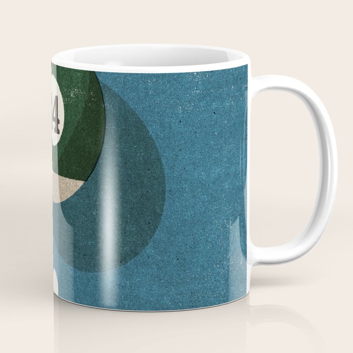 BILLIARDS / Ball 14 Coffee Mug Gallery Image 1