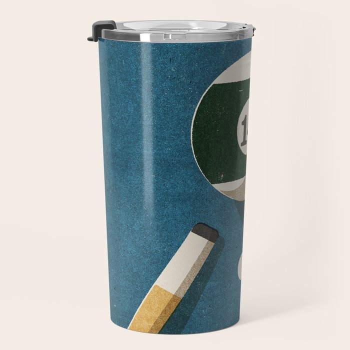 BILLIARDS / Ball 14 Travel Mug Gallery Image 3