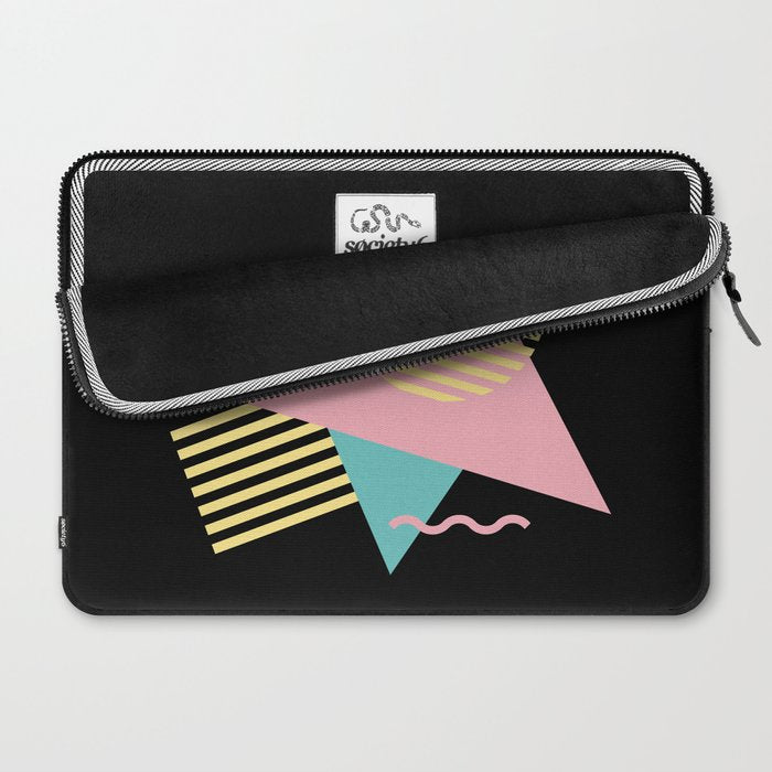 Memphis Pattern 28 / 80s - 90s Retro Laptop Sleeve Gallery Image 2