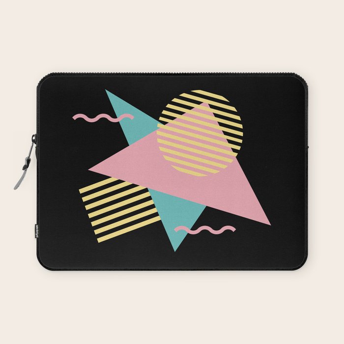 Memphis Pattern 28 / 80s - 90s Retro Laptop Sleeve Gallery Image 1