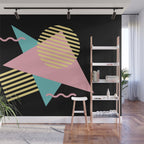 Memphis Pattern 28 / 80s - 90s Retro Wall Mural Gallery Image 1