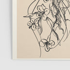 Minimal Floral Jellyfishes 1 Poster Gallery Image 3
