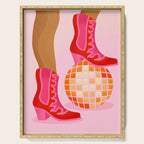 Disco Cowgirl Serving Tray Gallery Image 1