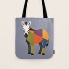 Zebra Tote Bag Gallery Image 1