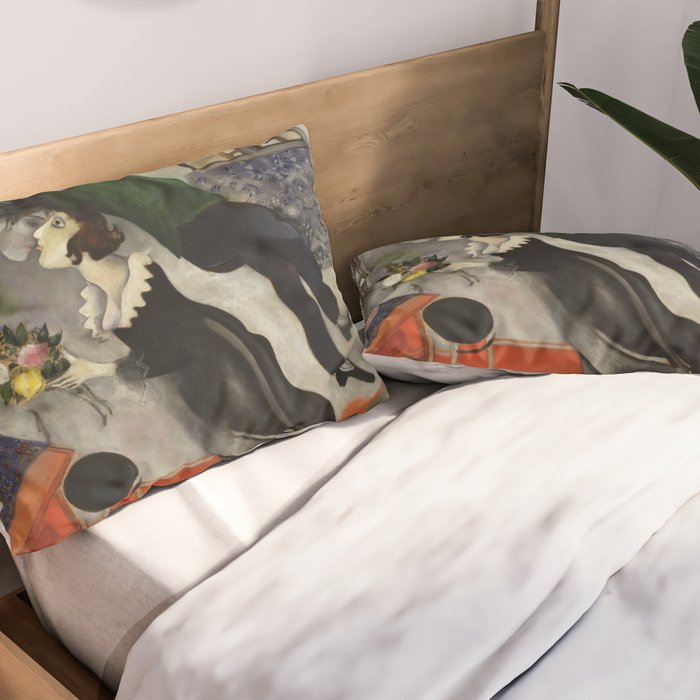 Marc Chagall, The Birthday 1915 Artwork, Posters Tshirts Prints Bags Men Women Kids Pillow Sham Gallery Image 2