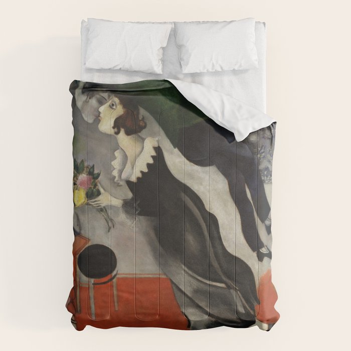 Marc Chagall, The Birthday 1915 Artwork, Posters Tshirts Prints Bags Men Women Kids Comforter Gallery Image 6