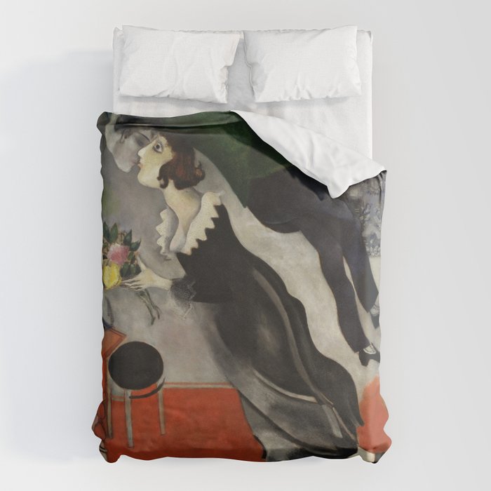 Marc Chagall, The Birthday 1915 Artwork, Posters Tshirts Prints Bags Men Women Kids Duvet Cover Gallery Image 6