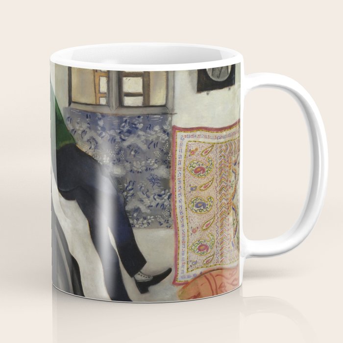 Marc Chagall, The Birthday 1915 Artwork, Posters Tshirts Prints Bags Men Women Kids Coffee Mug Gallery Image 1