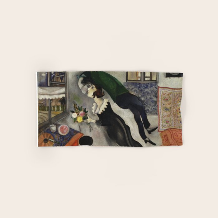 Marc Chagall, The Birthday 1915 Artwork, Posters Tshirts Prints Bags Men Women Kids Towels Gallery Image 1