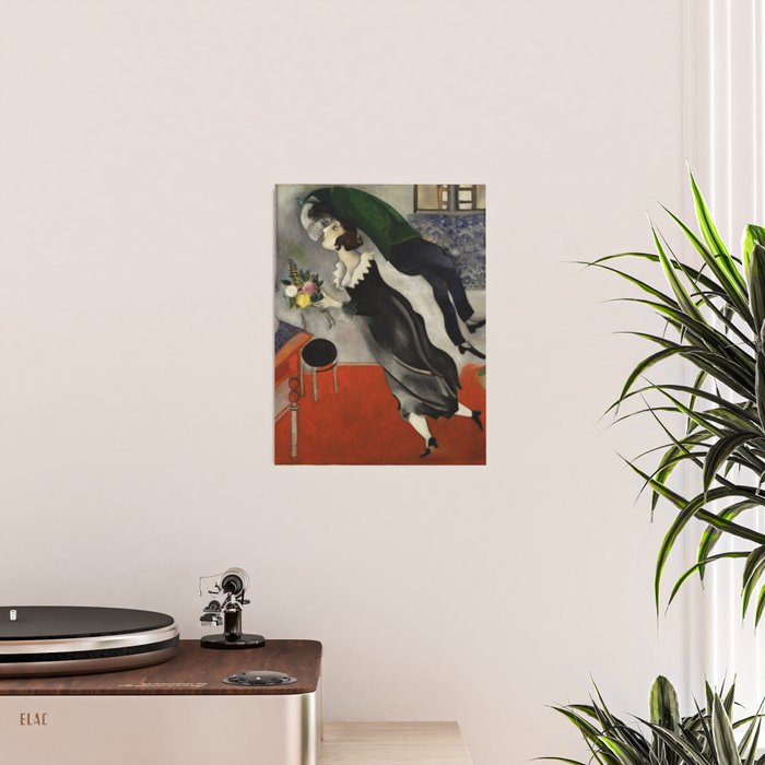 Marc Chagall, The Birthday 1915 Artwork, Posters Tshirts Prints Bags Men Women Kids Poster Gallery Image 2
