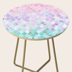 Mermaid Pastel Aesthetics Side Table Gallery Image 2