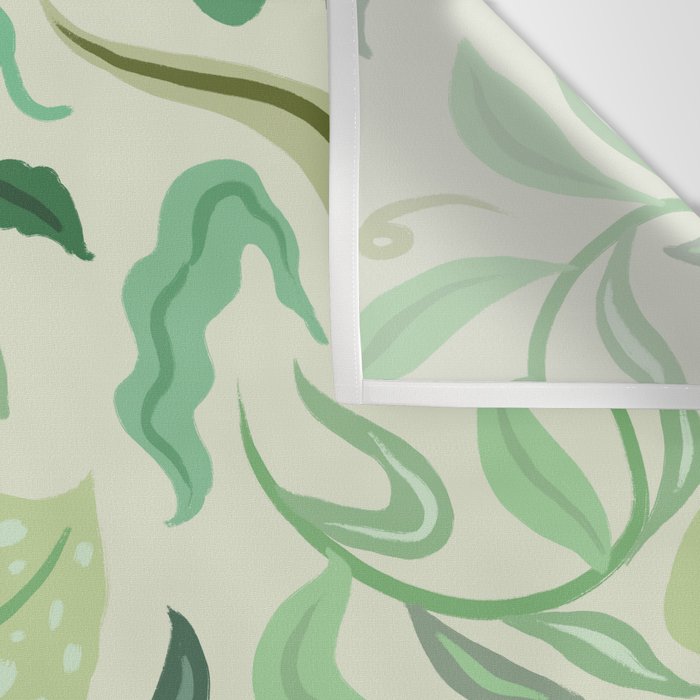 Playful Greens Wall Tapestry Gallery Image 3