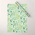 Playful Greens Wrapping Paper Gallery Image 1
