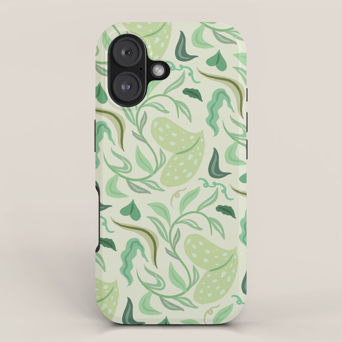 Playful Greens iPhone Case Gallery Image 1