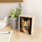 Shocked Cat IV Mini Art Print Gallery Image 2
