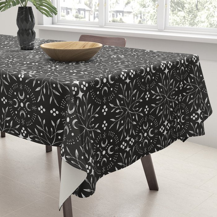 Mystical mosaic lunar phases BN Tablecloth Gallery Image 3