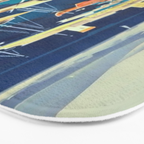 Greece Mid Century Travel Poster Bath Mat Gallery Image 3