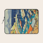 Greece Mid Century Travel Poster Laptop Sleeve Gallery Image 1
