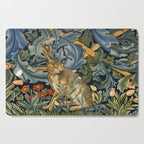 William Morris Forest Rabbit , Morris Floral Cutting Board Gallery Image 1