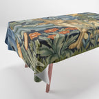 William Morris Forest Rabbit , Morris Floral Tablecloth Gallery Image 1