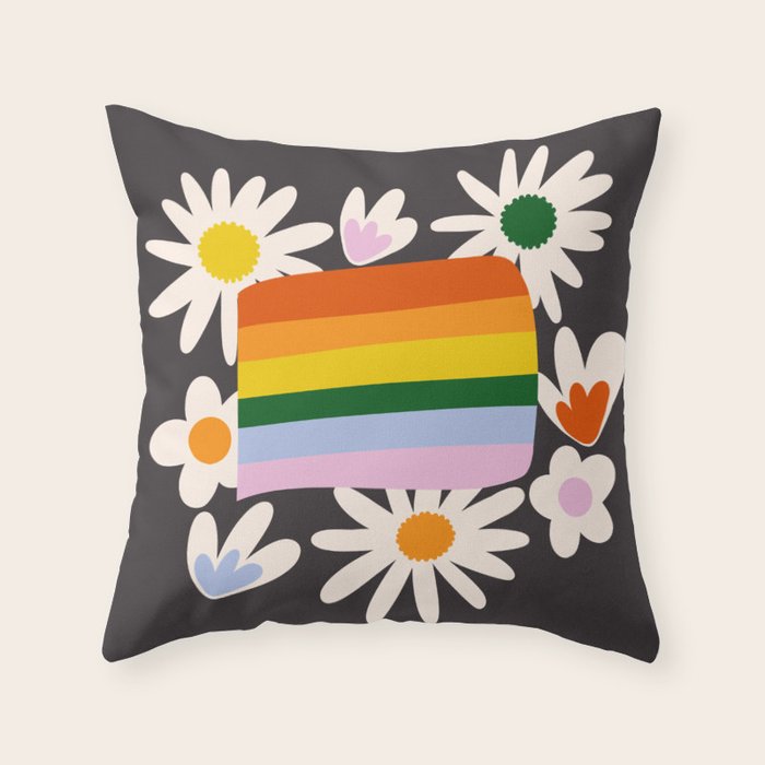 Pride!! Throw Pillow Gallery Image 1