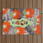 Protect the Flowers Outdoor Rug Gallery Image 1