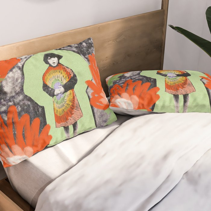 Protect the Flowers Pillow Sham Gallery Image 2