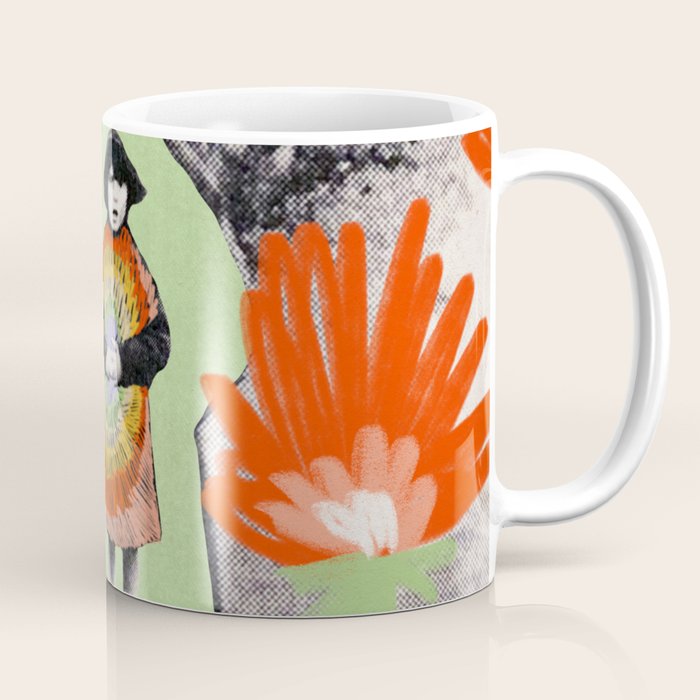 Protect the Flowers Coffee Mug Gallery Image 1