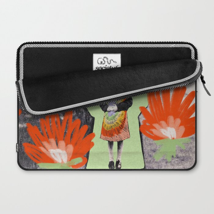 Protect the Flowers Laptop Sleeve Gallery Image 2