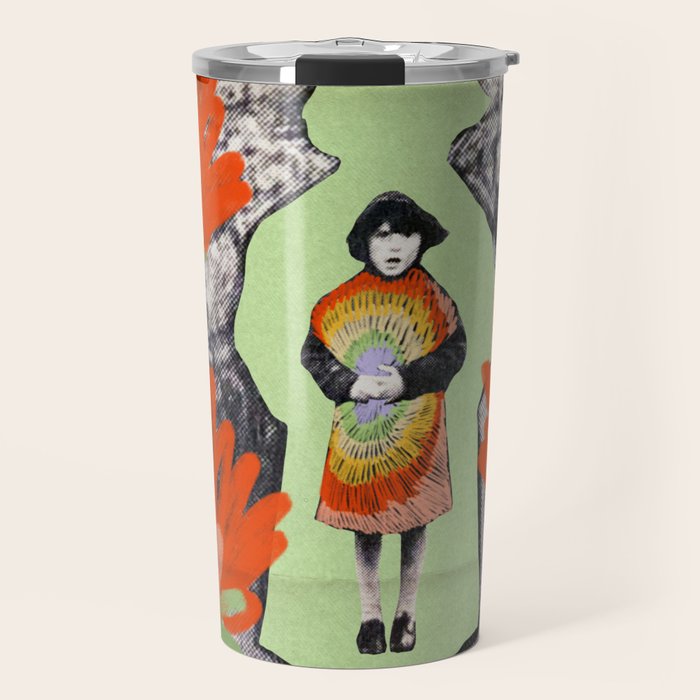 Protect the Flowers Travel Mug Gallery Image 1