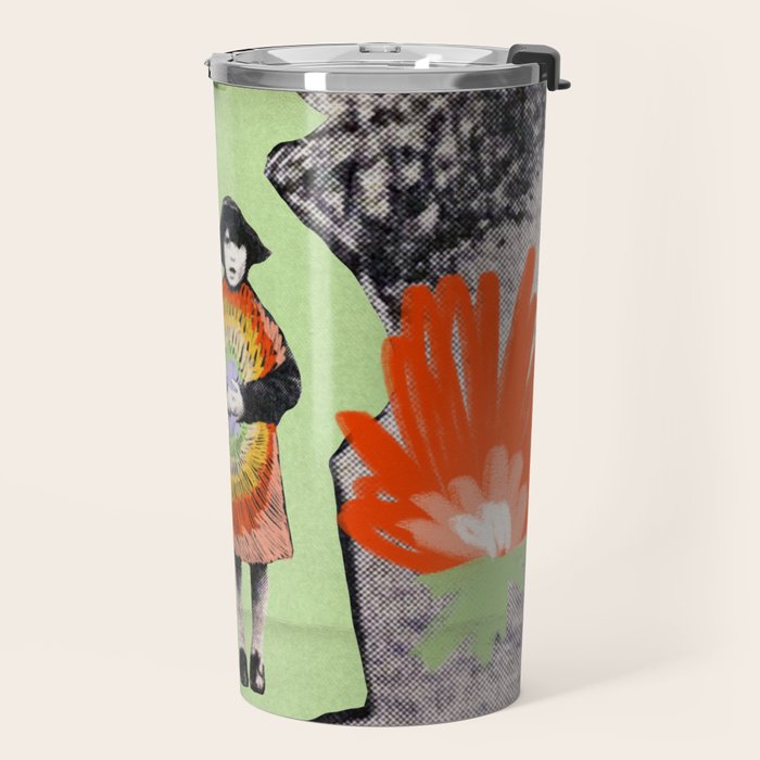 Protect the Flowers Travel Mug Gallery Image 2