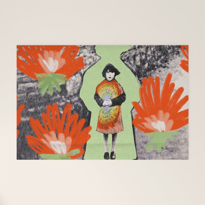 Protect the Flowers Welcome Mat Gallery Image 1