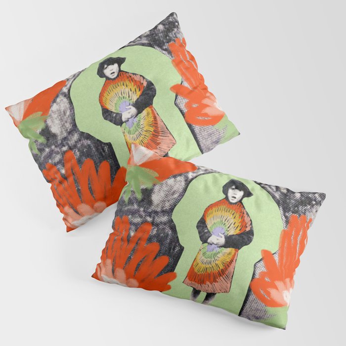 Protect the Flowers Pillow Sham Gallery Image 1